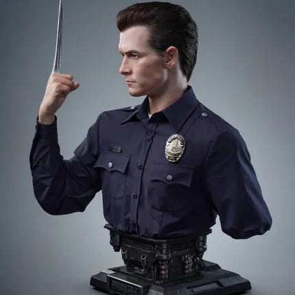 Terminator 2 T-1000 Life Size Bust Statue (Robert Patrick) Queen Studios LM Treasures - QS