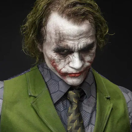 The Dark Knight Joker Life Size Bust Statue (Heath Ledger) Queen Studios LM Treasures - QS