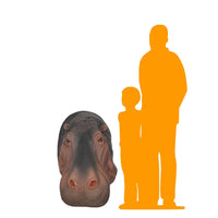 Hippo Head Life Size Statue - LM Treasures 