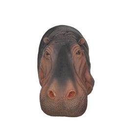 Hippo Head Life Size Statue - LM Treasures 