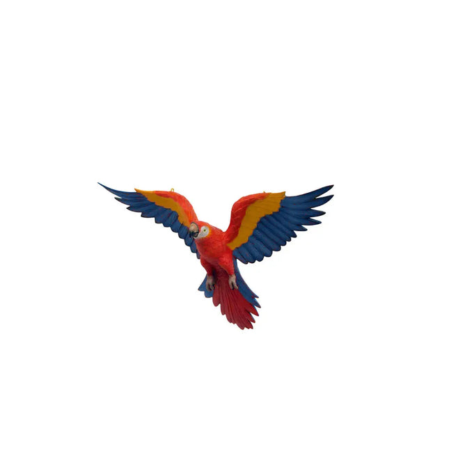 Flying Macaw Parrot Life Size Statue LM Treasures - PT