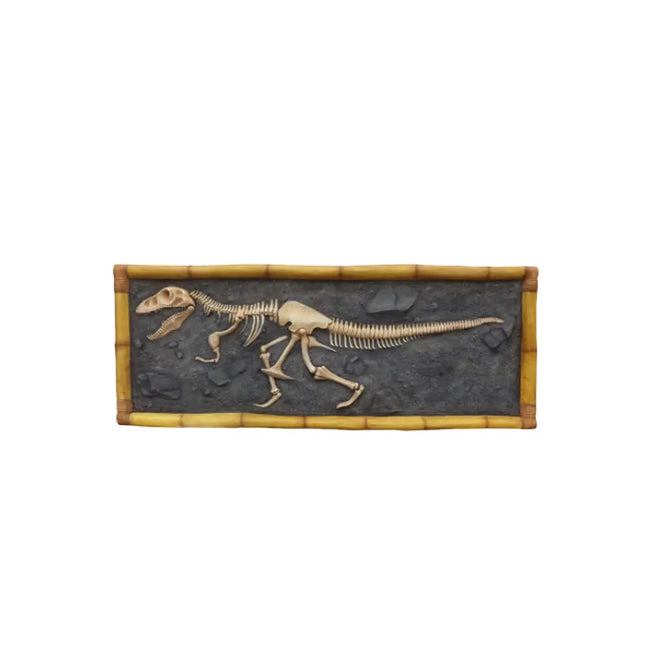 T-Rex Dinosaur Skeleton Wall Decor Dig Statue LM Treasures - PT