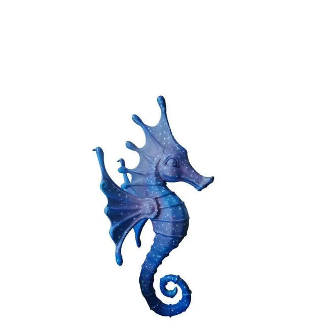 Jumbo Blue Seahorse Statue LM Treasures - PT