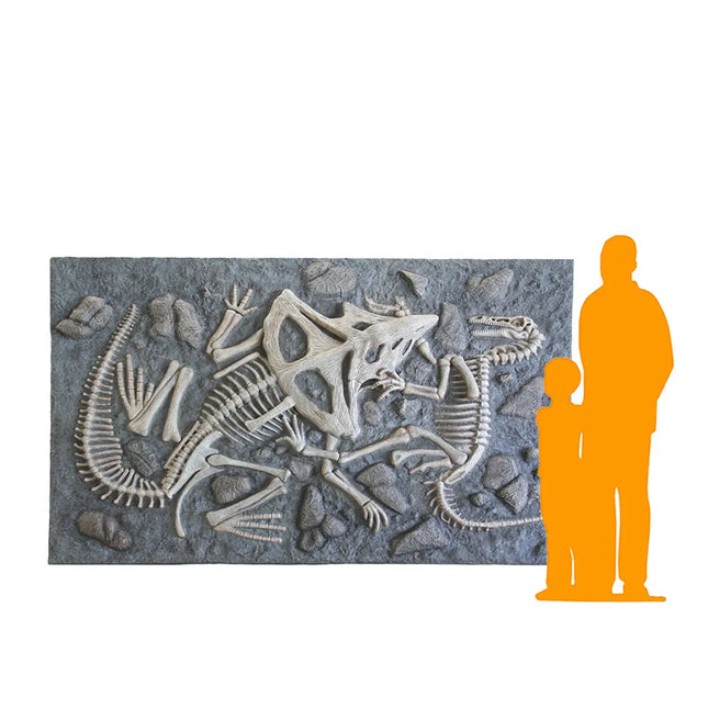 Dinosaur Fossil Dig Life Size Statue LM Treasures - PT