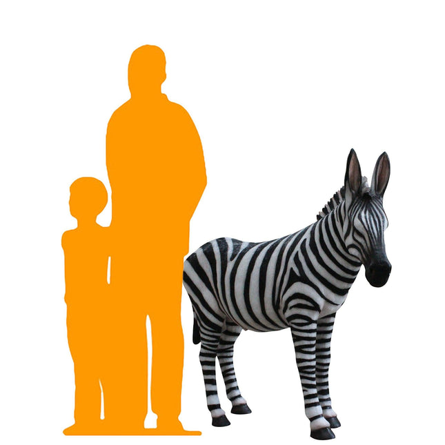 Zebra Life Size Statue