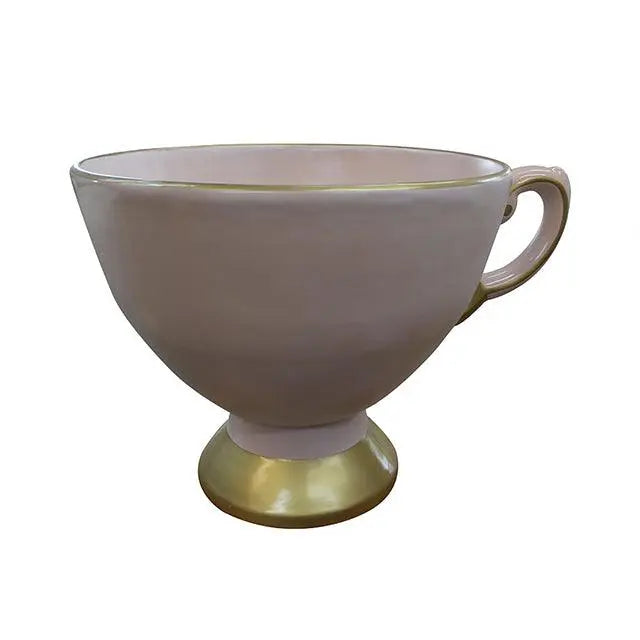 Giant Pink Tea Cup Over Sized Statue LM Treasures - PT