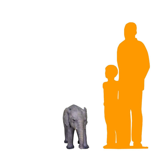 Baby Elephant Table Top Statue - LM Treasures 