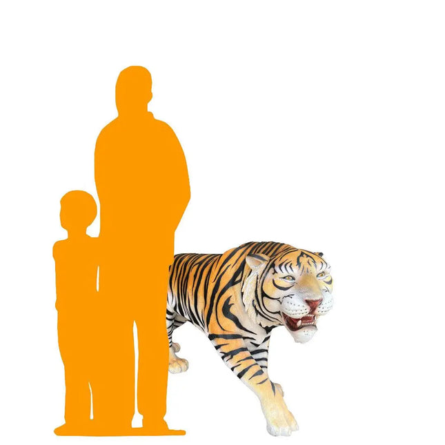 Bengal Tiger Life Size Statue LM Treasures - PT