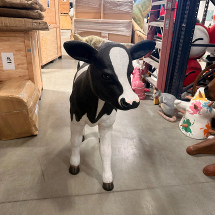Large Baby Holstein Cow Calf Statue LM Treasures - PT
