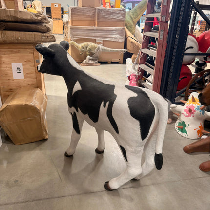 Large Baby Holstein Cow Calf Statue LM Treasures - PT
