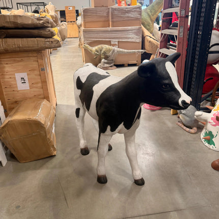Large Baby Holstein Cow Calf Statue LM Treasures - PT