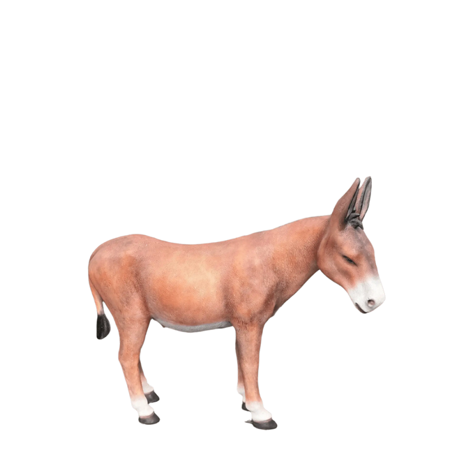 Brown Donkey Life Size Statue LM Treasures - PT