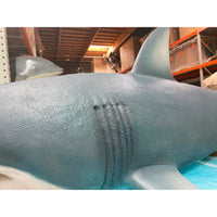 Large Great White Shark Statue - LM Treasures 