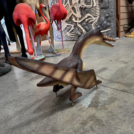 Baby Cearadactylus Bird Dinosaur Statue
