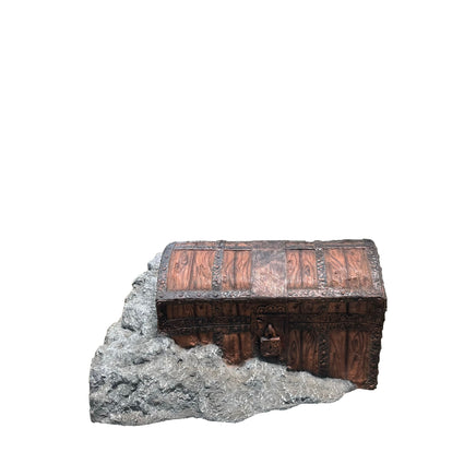 Old Treasure Chest Life Size Statue - LM Treasures 