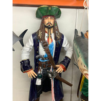 Pirate Captain Jack Life Size Statue - LM Treasures 