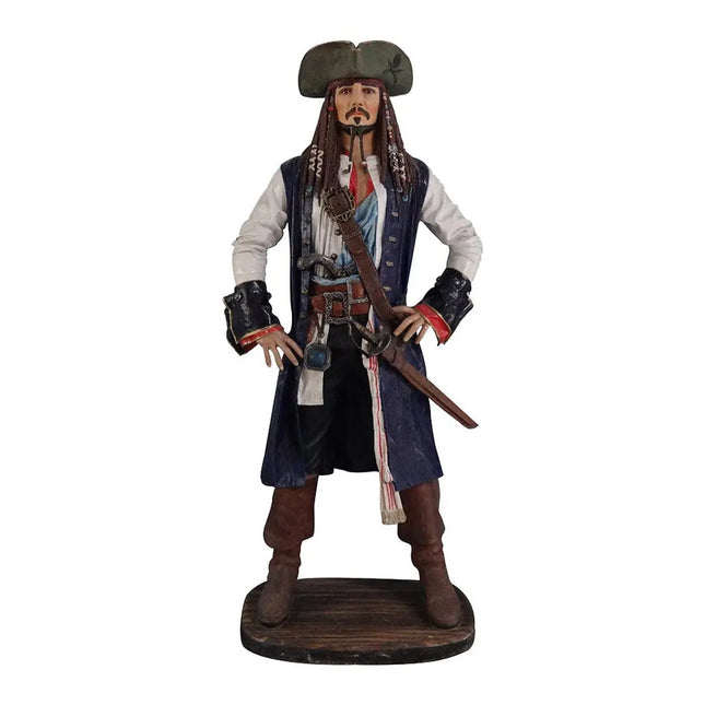 Pirate Captain Jack Life Size Statue LM Treasures - PT