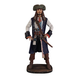 Pirate Captain Jack Life Size Statue - LM Treasures 