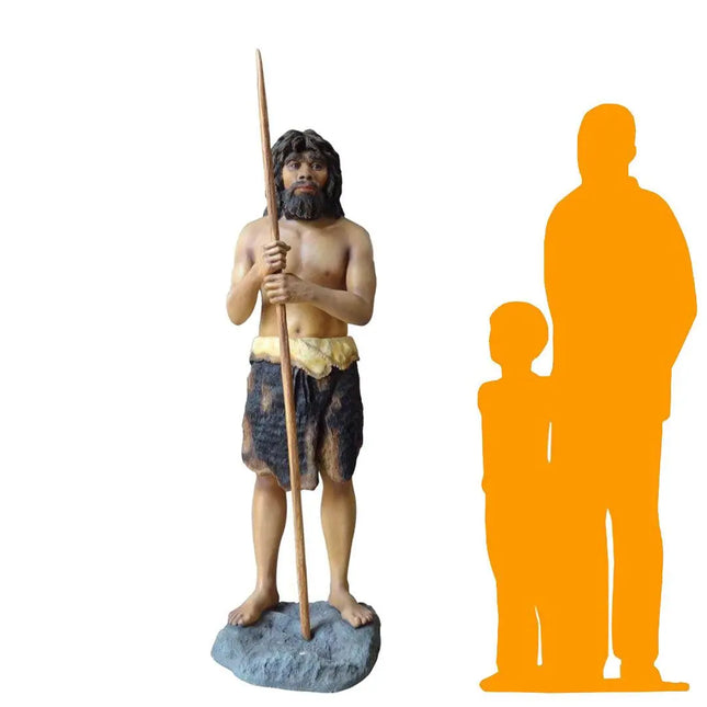 Young Cave Man Life Size Statue LM Treasures - PT