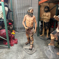 Old Cave Man Life Size Statue - LM Treasures 