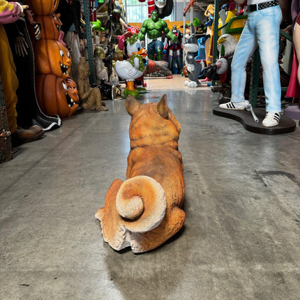 Shiba Inu Life Size Statue