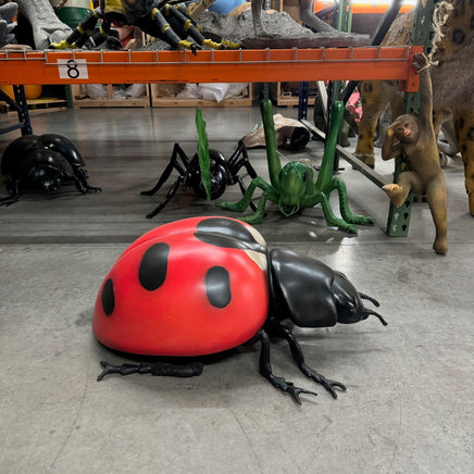 Lady Bug Insect Over Sized Statue - LM Treasures 