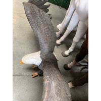 Flying Bald Eagle Statue - LM Treasures 