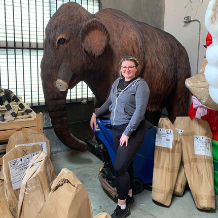 Mammoth Life Size Statue - LM Treasures 