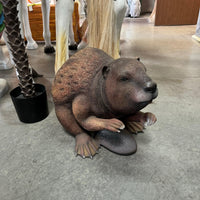 Beaver Life Size Statue - LM Treasures 