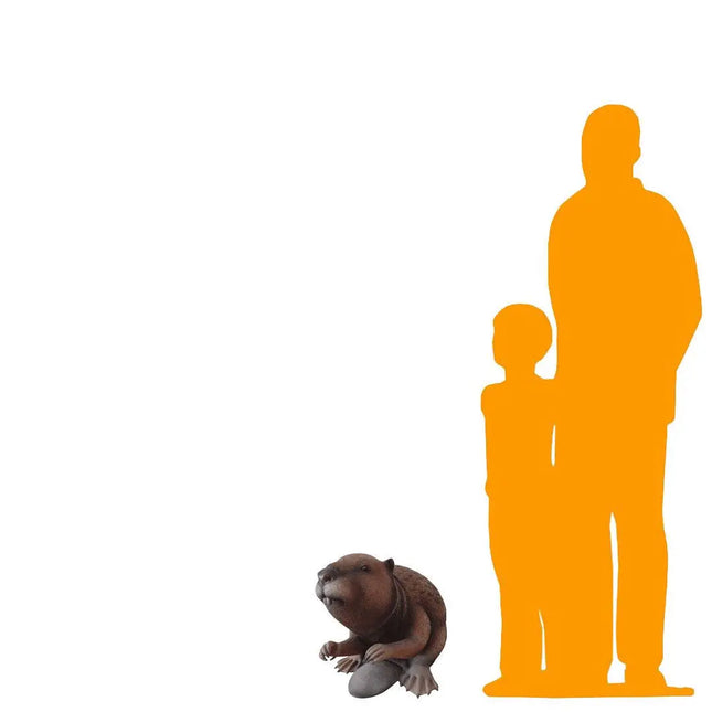 Beaver Life Size Statue LM Treasures - PT