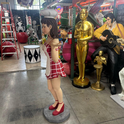 Waitress Cook Life Size Statue - LM Treasures 