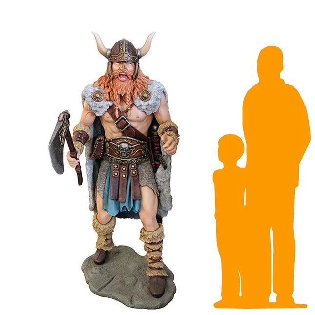 Viking Bard Life Size Statue LM Treasures - PT