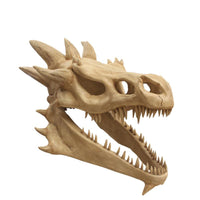 Jumbo Dragon Skull Life Size Statue - LM Treasures 