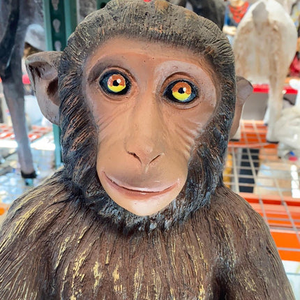 Monkey Hunky Chimpanzee Life Size Statue