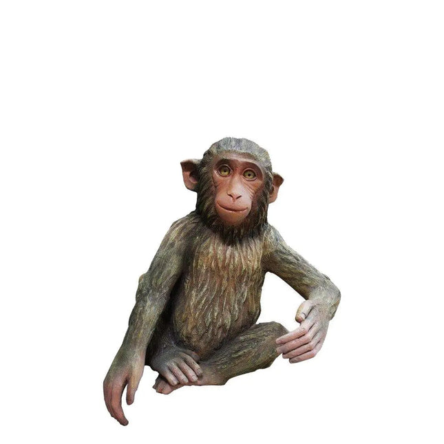 Monkey Hunky Chimpanzee Life Size Statue LM Treasures - PT