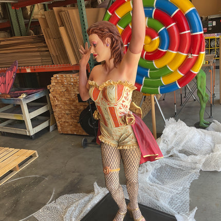 Saloon Girl Charlotte Life Size Statue