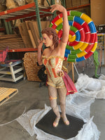 Saloon Girl Charlotte Life Size Statue