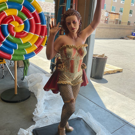 Saloon Girl Charlotte Life Size Statue