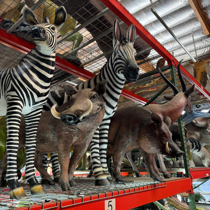 Zebra Life Size Statue