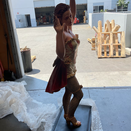 Saloon Girl Charlotte Life Size Statue
