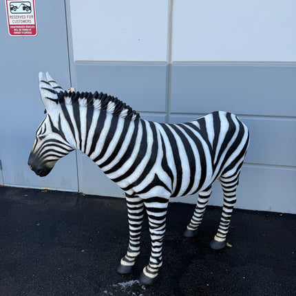 Zebra Life Size Statue