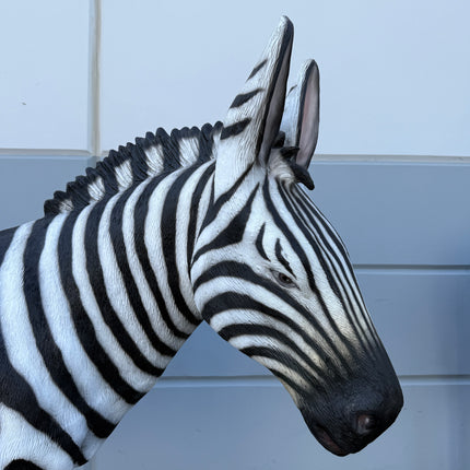 Zebra Life Size Statue