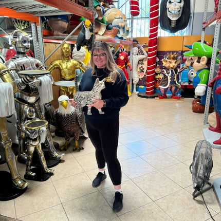 Egyptian Mau Cat Life Size Statue - LM Treasures 