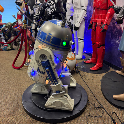 Animated LED R2-D2 Light Up Robot Droid Statue