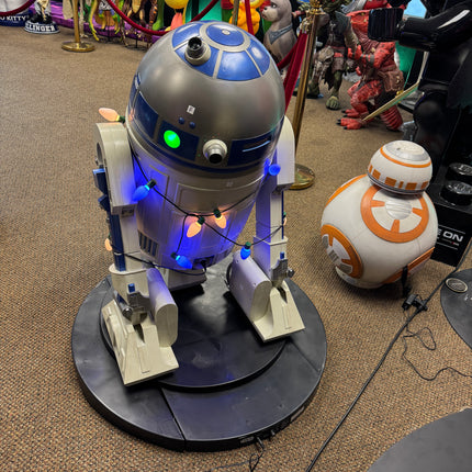 Animated LED R2-D2 Light Up Robot Droid Statue