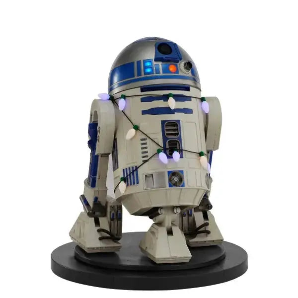 Animated LED R2-D2 Light Up Robot Droid Statue - LM Treasures