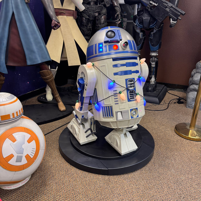 Animated LED R2-D2 Light Up Robot Droid Statue