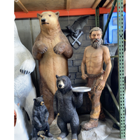 Bear Butler Life Size Statue - LM Treasures 