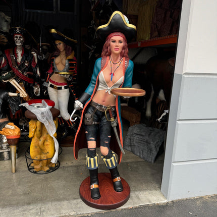 Lady Pirate Butler Anne Life Size Statue