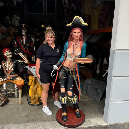 Lady Pirate Butler Anne Life Size Statue